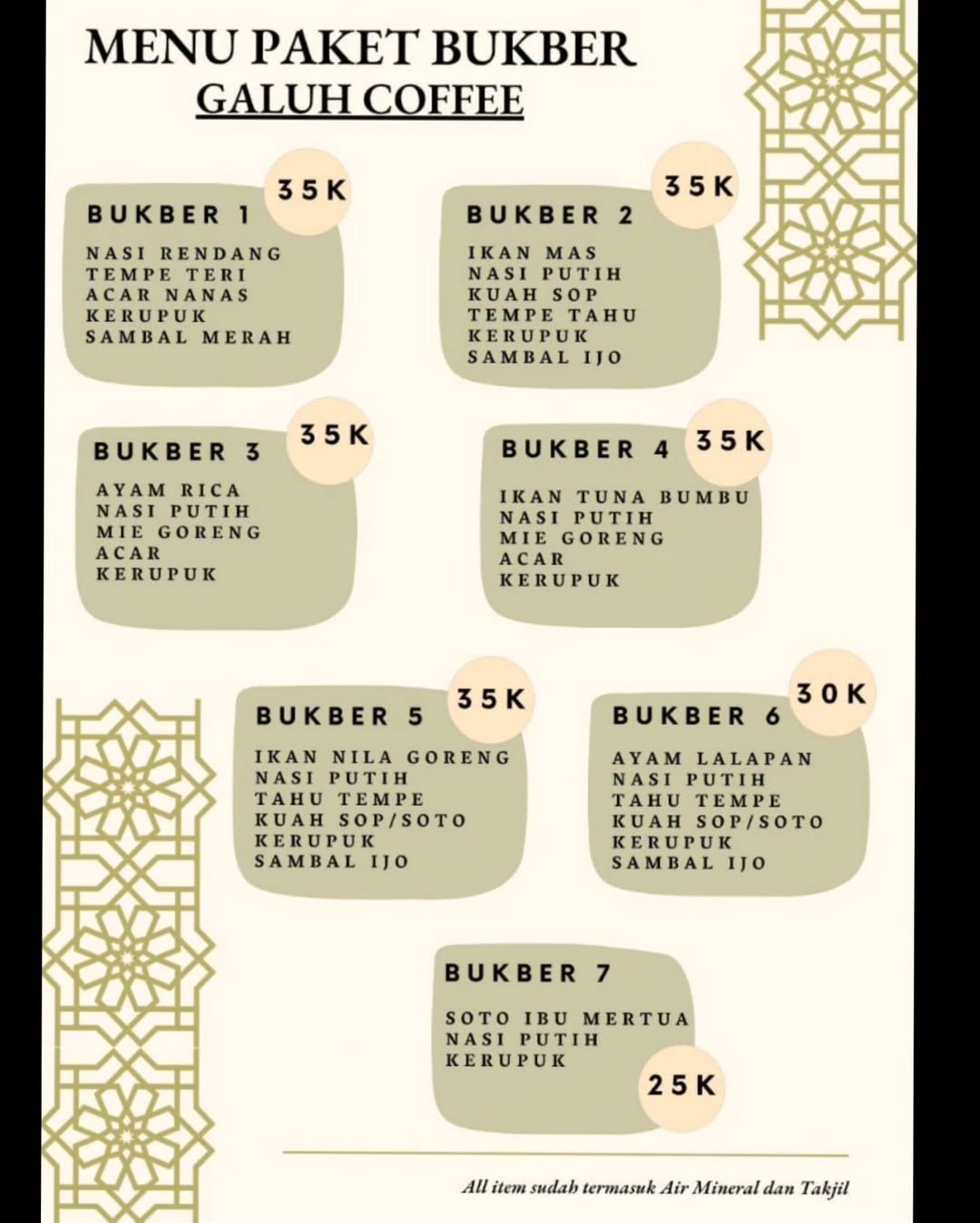 Pantun Bukber ala Galuh Coffee: Yuk, Buka Puasa Bersama di Sini!