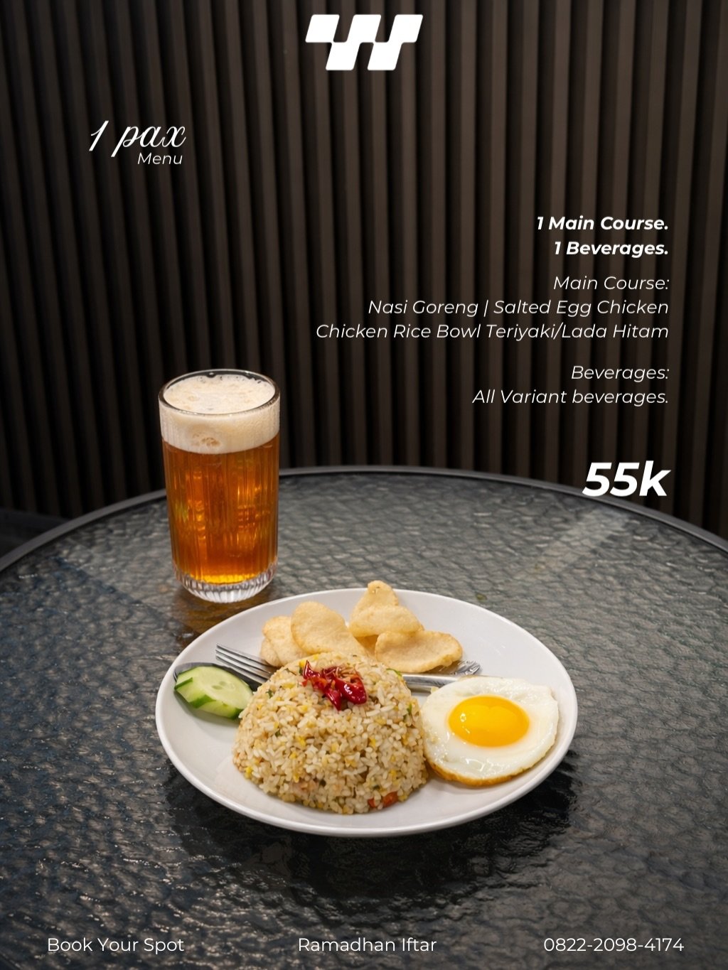 Bukber Estetik di Wadah Nangkring (WN): Paket Iftar Mulai 55K Saja!